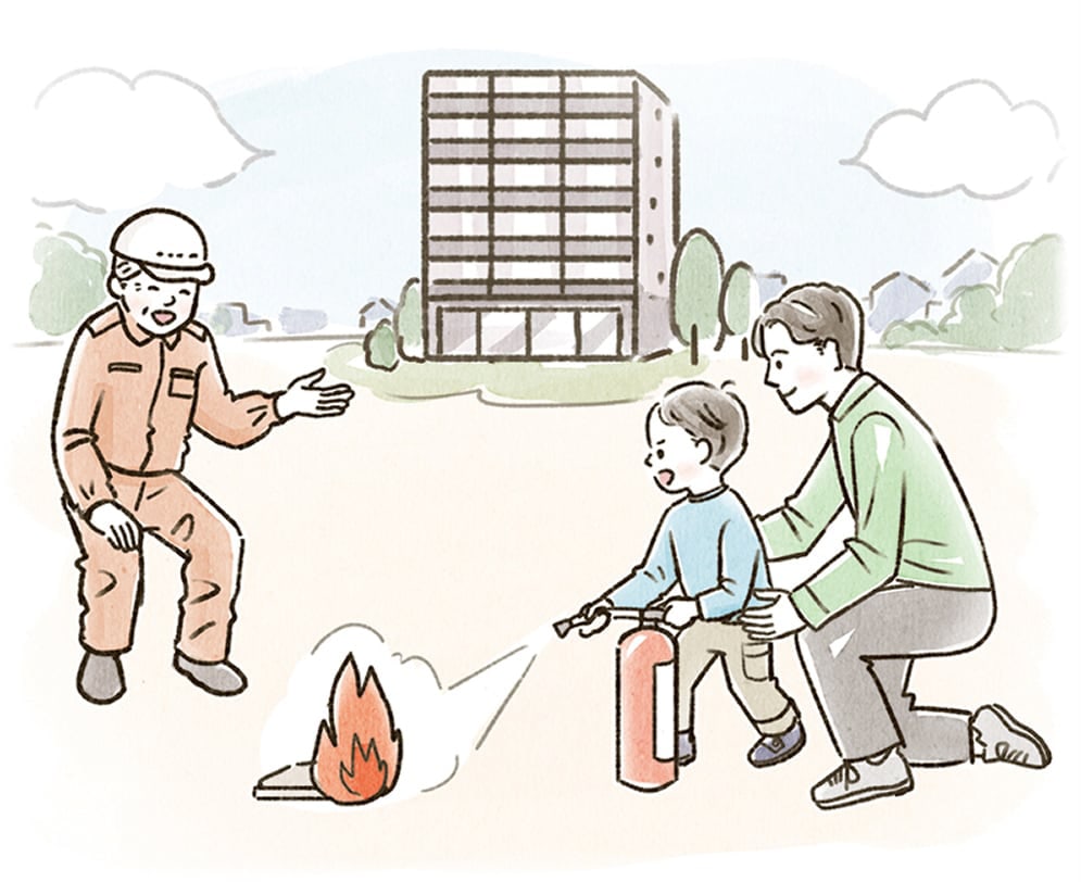 防災活動に参加しよう イメージ画像