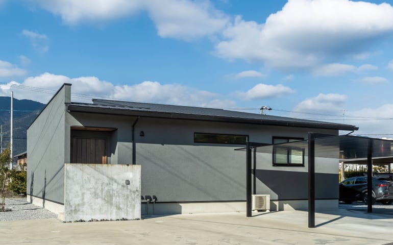 シンプルでスタイリッシュ。開放感のある平屋プラン - 住友不動産の