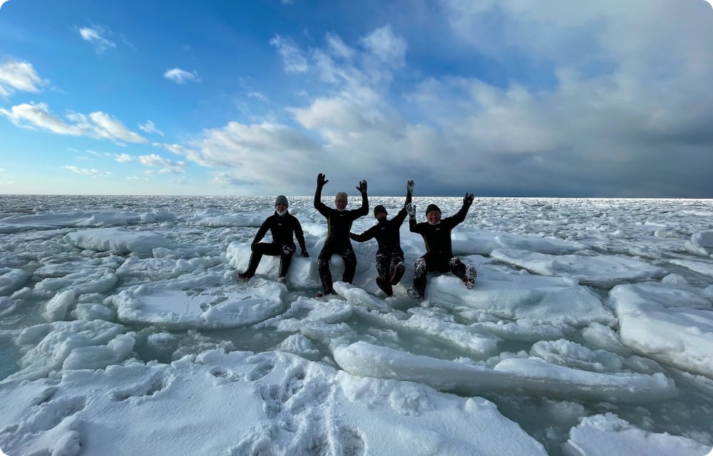 流氷を踏み締めながら、神秘とロマンを体感しよう イメージ画像②