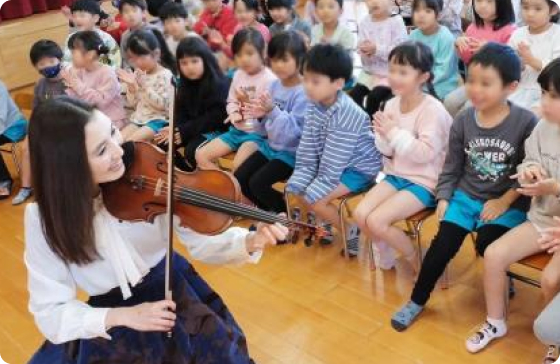 子どもたちに音楽を届けるプロジェクト イメージ画像