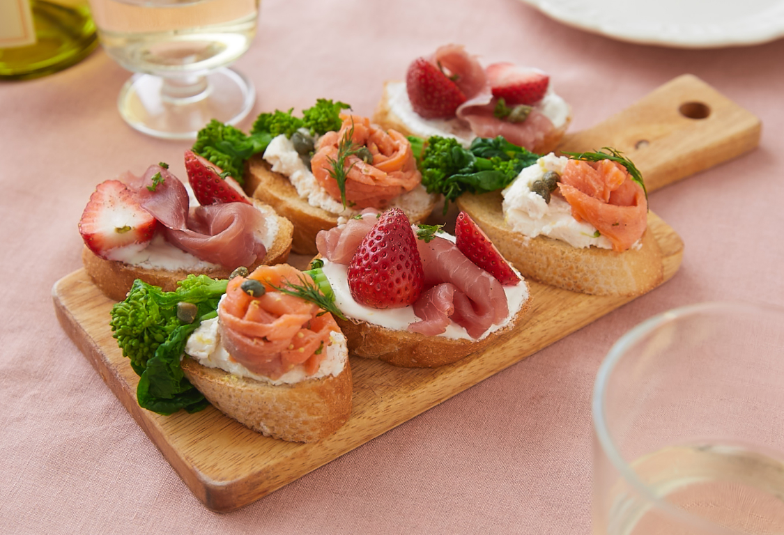 作り置きOK！ テーブルが華やぐ春のタルティーヌ メイン画像