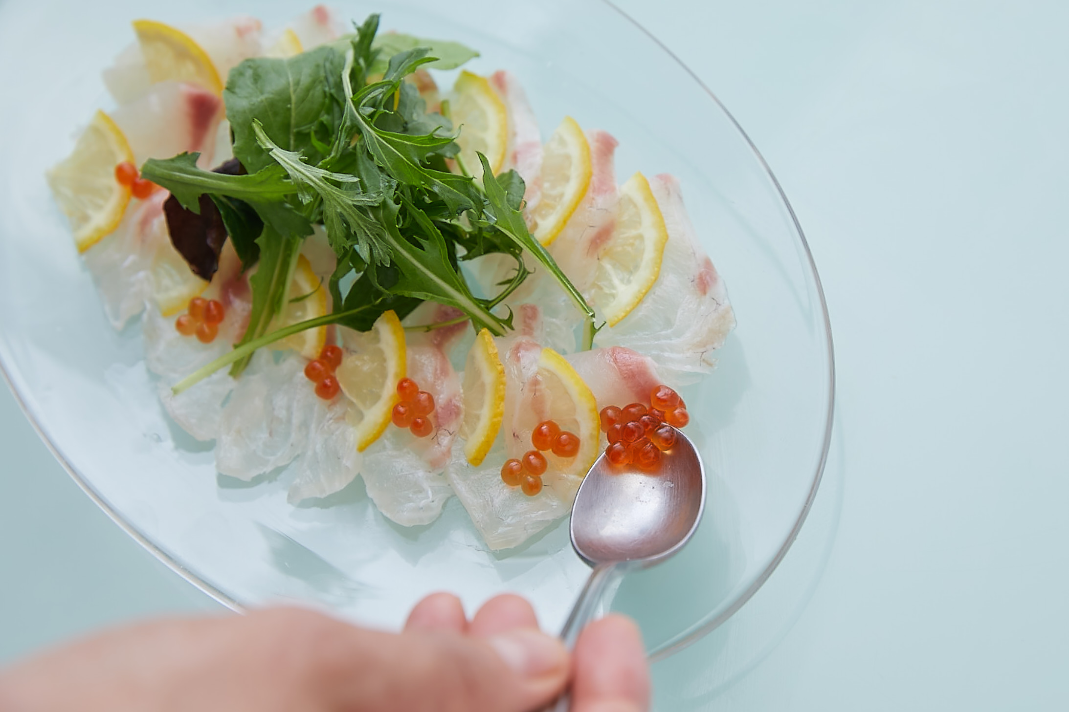 作り方④トッピングとドレッシングで仕上げる イメージ画像②