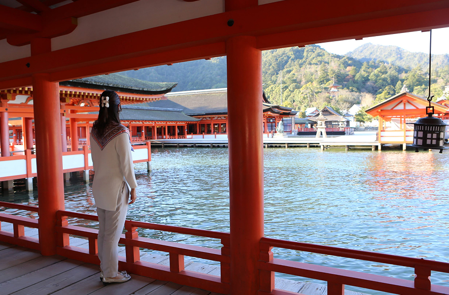 満潮時の嚴島神社 イメージ画像