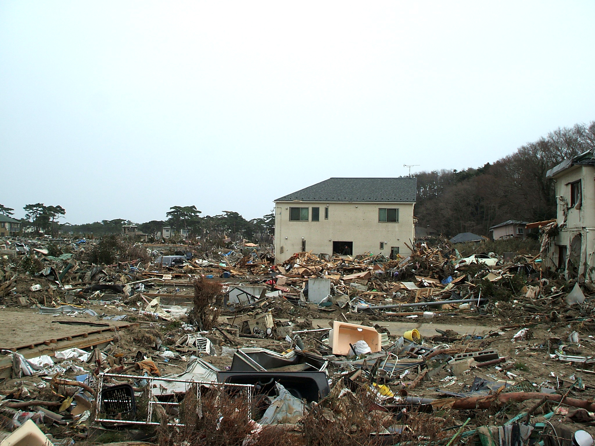 東日本大震災（最大震度7）にて、地震の揺れに加え津波にも耐え抜いた住友不動産の注文住宅